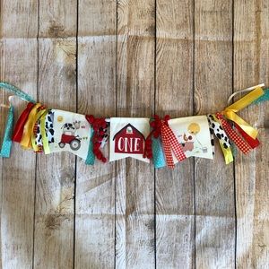 One Farm Birthday Banner